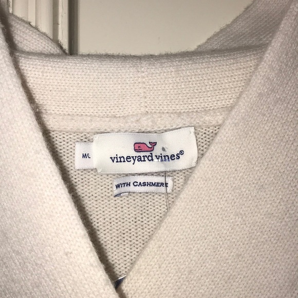 🐳VINEYARD VINES🐳100% Cashmere Sweater - Picture 5 of 7